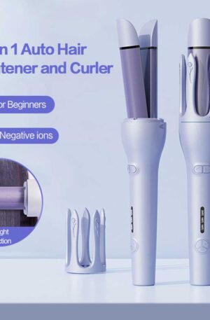 Toliea Smart Safe Portable Hair Curler Hair Straightener Curler Professional Hair Curler.