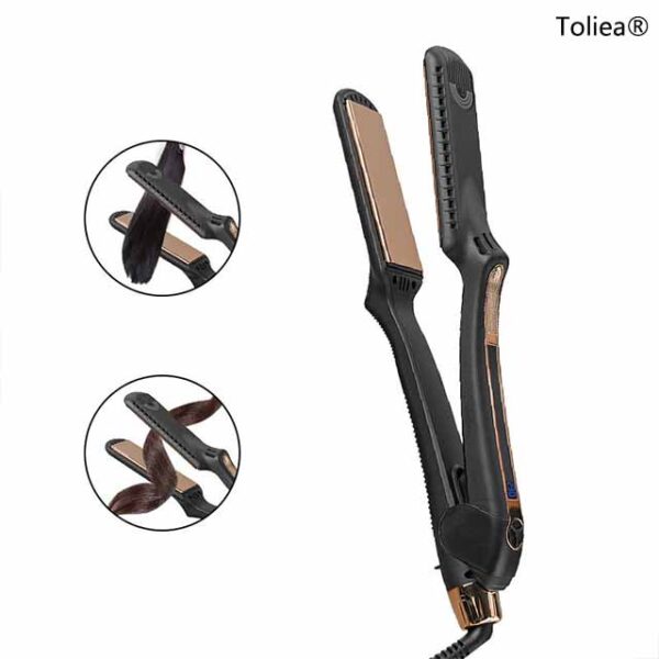 Toliea® Portable Titanium MCH Heating Plate Professional Hair Straightener TL-13-main